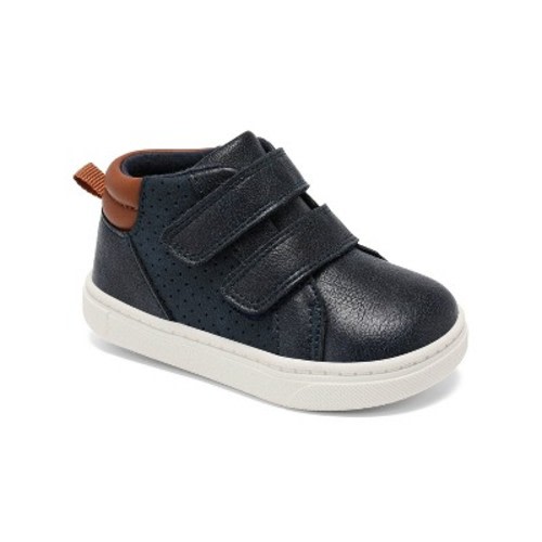 Carter's Just One You® Baby Boys' Flip First Walker Boots - Navy Blue 4