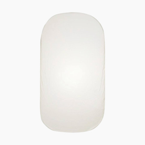 BabyBjörn Organic Fitted Sheet for Cradle - Natural White