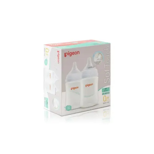 Pigeon SofTouch III Bottle PP 2Pk 160ML | Baby Bunting AU