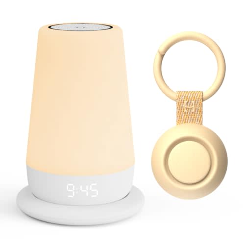 Rest+ 2nd Gen Baby Sleep Bundle Includes Hatch Rest+ 2nd Gen and Portable Rest Go | Sleep Sounds for Nursery, Travel and Registry (Honey)