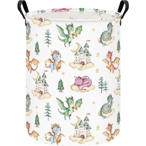 Laundry Hamper Large Canvas Lightweight Storage Basket