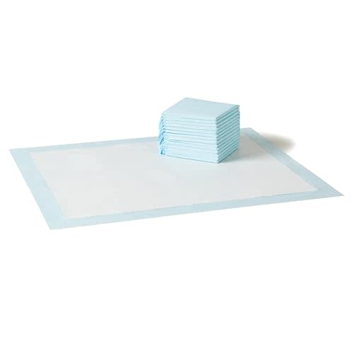 Amazon Basics Disposable Dog Training Pads with Quick-Dry Surface that Turns Liquid into Gel, XL, 34 x 28 Inches, 15-Pack