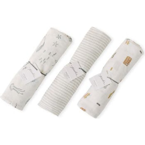 3-Pack Organic Cotton Swaddles