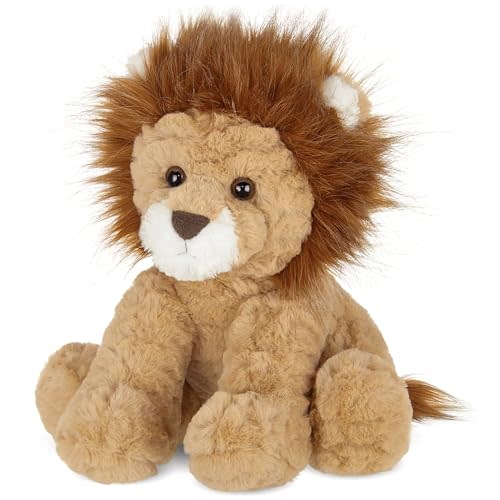 Bearington Collection Roary 11 Inch Stuffed Lion - Plush Stuffed Animal Soft Toy