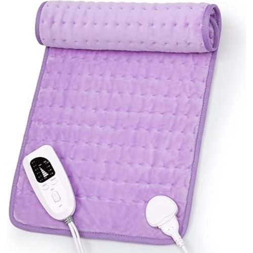 Heating Pad,Electric Heating Pads,Heating Pad for Back,Lavender,24x12 Inch