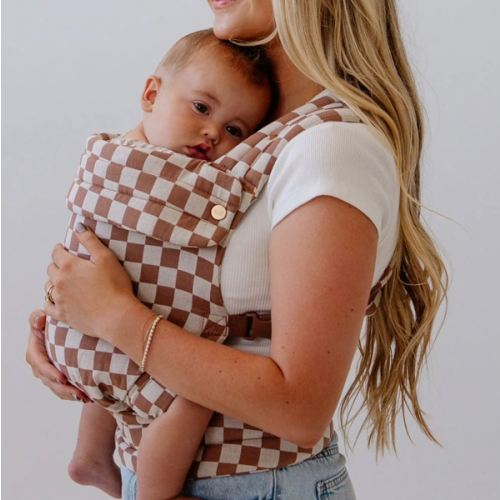 The Monarch Carrier - Mocha Check – Mabē