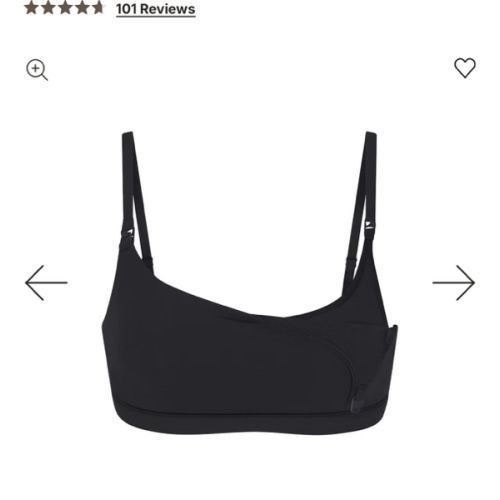 FITS EVERYBODY MATERNITY PUMPING SCOOP BRALETTE | ONYX