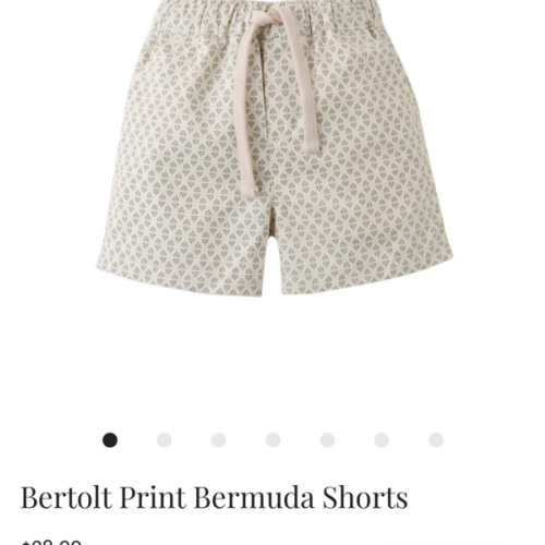 Bertolt Print Bermuda Shorts