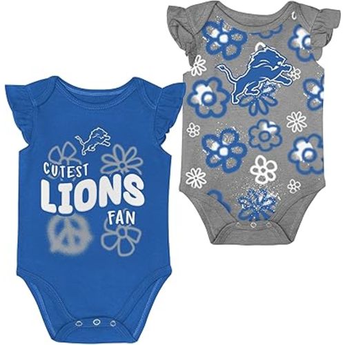 Outerstuff Girls Newborn & Infant NFL The Sunshine Two-Piece Bodysuit Set