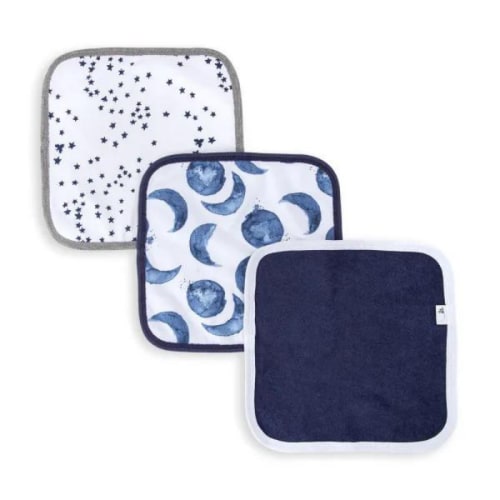 Organic Baby Washcloths Set of 3 Pack - Hello Moon! – Young Eden