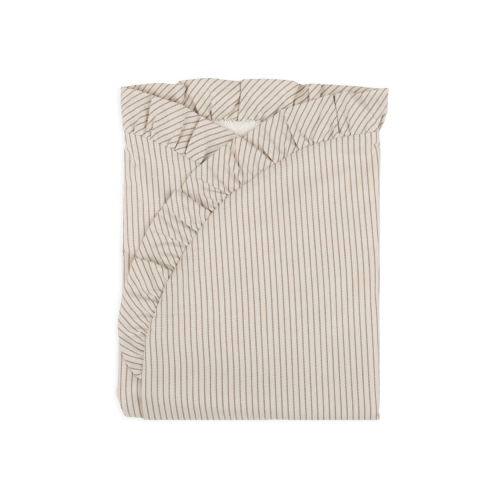 Beige Stripes Swaddle · Minicoton