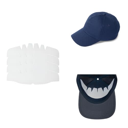 4Pk Foam Crown Shaper Inserts for Baseball Caps,Snapback Hats, Washable Reusable Cap Support