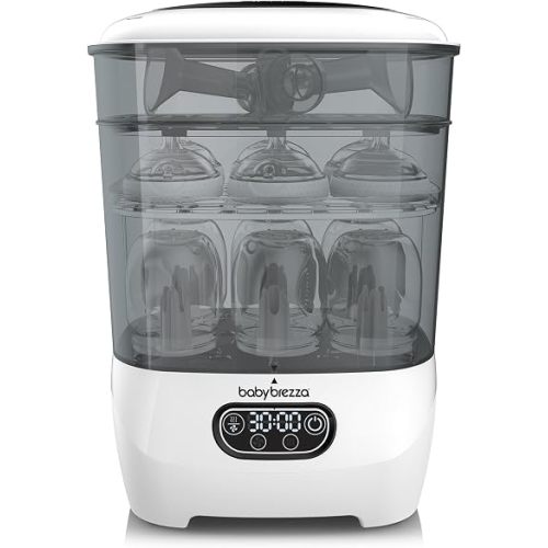 Baby Brezza Bottle Sterilizer and Dryer Advanced – Largest Capacity