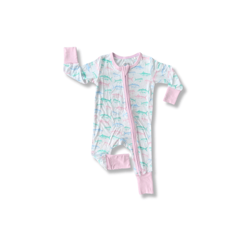 Maritime Medley Pink Zippy – TidalTots