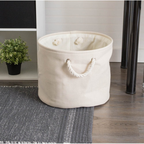 Red Barrel Studio® Aona Variegated Fabric Bin & Reviews | Wayfair