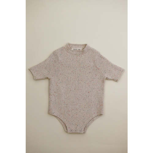Ribbed Knit Onesie - Confetti – Purely Little
