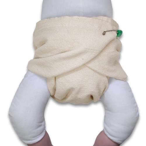 Osocozy Unbleached Birdsye Flat Diapers