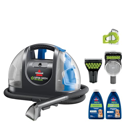 BISSELL Little Green Pet Deluxe Portable Carpet Cleaner, 3353