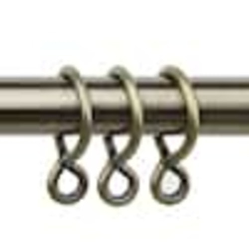 Rod Desyne Antique Brass Curtain Rings (Set of 10) 1922-014