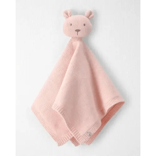 Baby Girl Organic Cotton Bear Lovey - Little Planet | Carter's