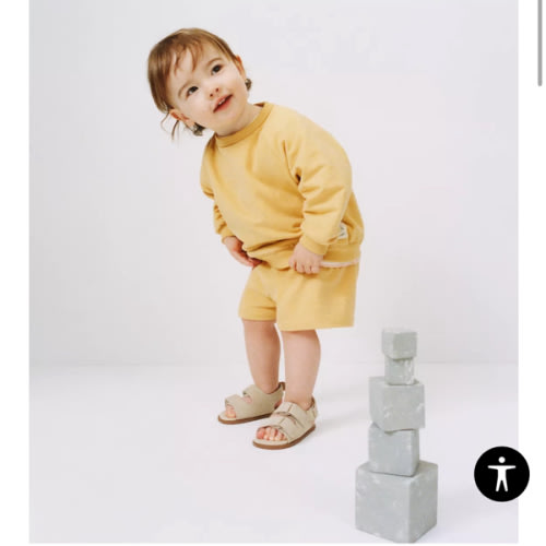 SWEATSHIRT AND BERMUDA SHORTS SET WITH LABEL - Mid-yellow | ZARA United States