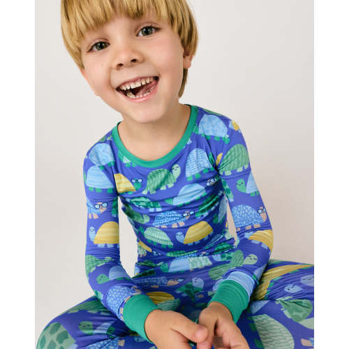 Shell Parade Two-Piece Pajama Set | Little Sleepies