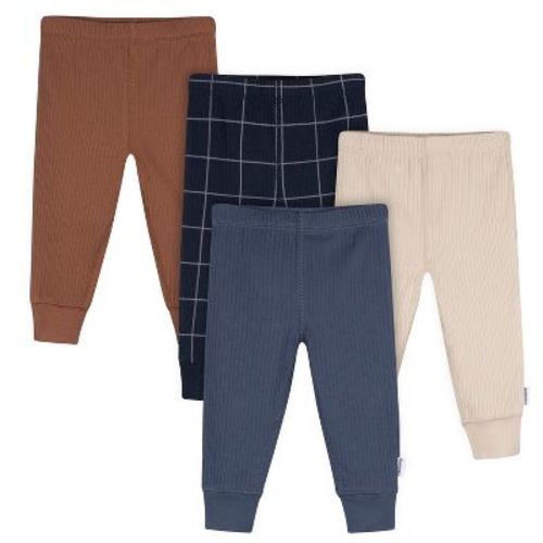 Gerber Baby Boys' 4-Pack Active Pants
