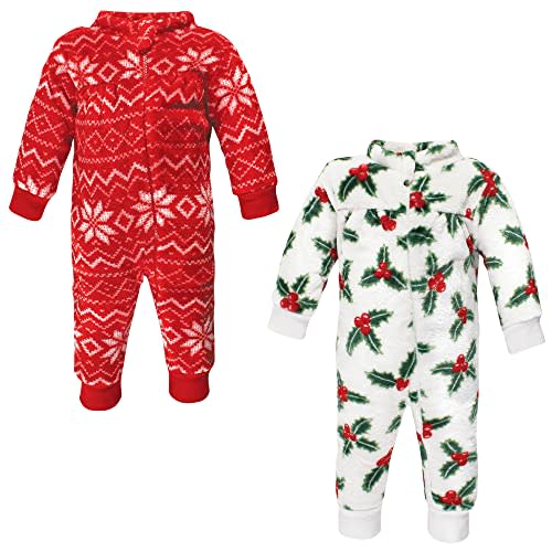 Hudson Baby baby-girls Plush Jumpsuits
