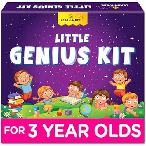 Toys for 3 Year Old Boys/Girls | Gift for 3 Year Old Kids | Board Books and Fun Activities | Learning and Educational Toys & Games (1 Box Set)