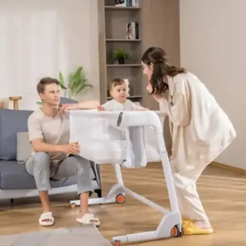 Check out Maydolly 506 Smart Electric Cradle at Maydolly LLC https://www.maydollybaby.com/products/smart-bassinet-electric-cradle - Google Search