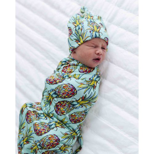 Feelin' Pine Swaddle Beanie Set