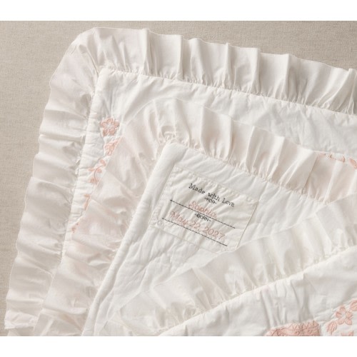 LoveShackFancy Garden Rose Baby Quilt