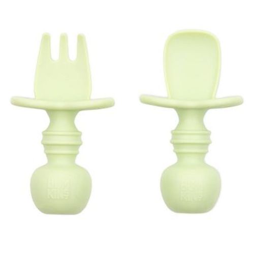 Bumkins Silicone Chewtensils - Sage