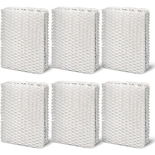 Alocs WF813 Humidifier Filters Replacement for Equate EQWF813 Relion RCM832 RCM-832N Protec RWF813 Procare PCWF813 PCCM-832N EQ-2119-UL Equate Cool Mist Humidifier Wick Filter（6 Pack）