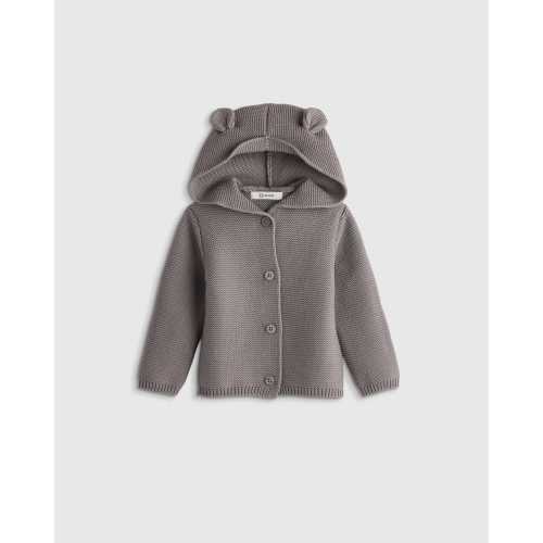 100% Organic Cotton Sweater Set in Grey