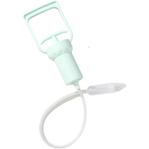 PandaEar Baby Nasal Aspirator, Nose Cleaner - Manual Mucus Remover with Soft Silicone Tip for Infants, Reusable, Easy to Use