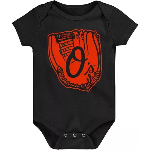 VF Baltimore Orioles Glove Infant Creeper Bodysuit