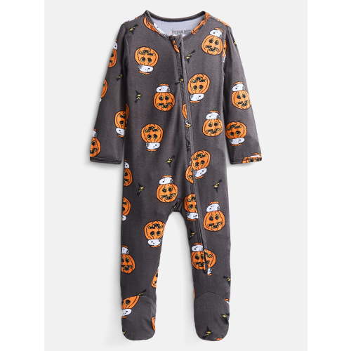 Snoopy Baby Boys Halloween Sleep Footed One-Piece, Sizes 0M-6/9M