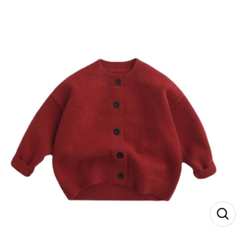 Boho Red Knit Cardigan – The Boho Bebe