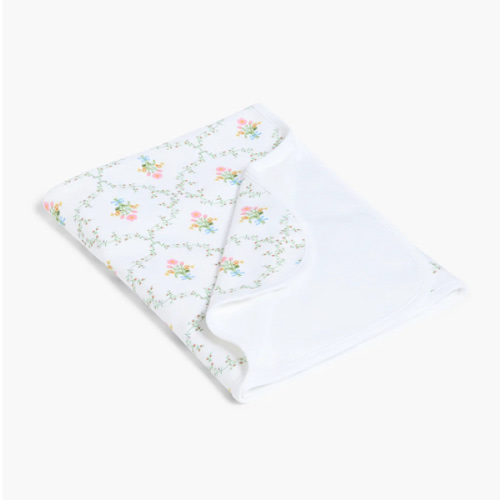 The Baby Blanket - Pastel Trellis