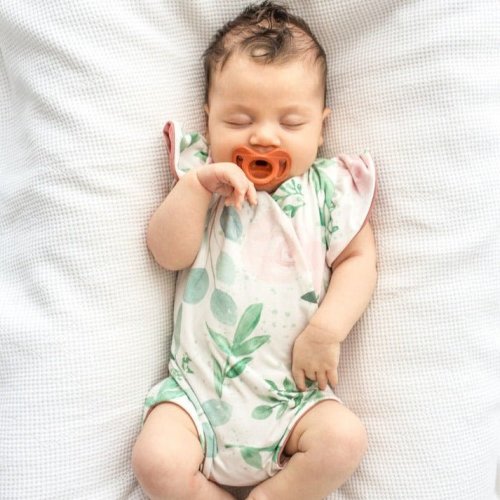 FLUTTER SLEEVE WINGED BODYSUIT