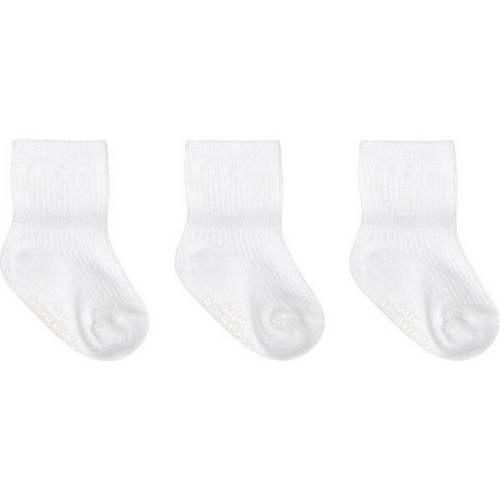 Boden's Trio Socks, White - Robeez Socks | Maisonette