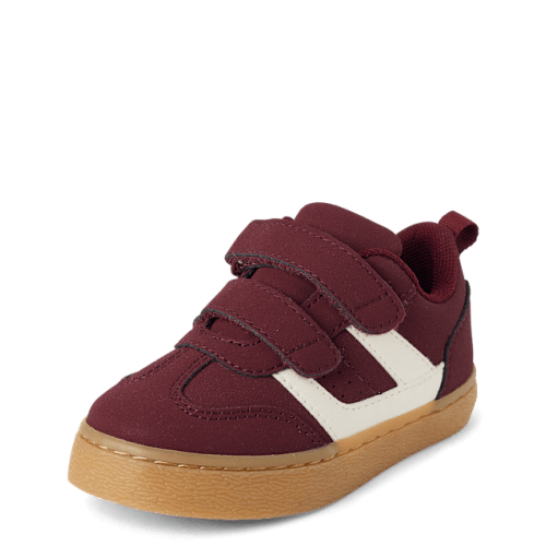 Toddler Low Top Sneakers - Burgundy