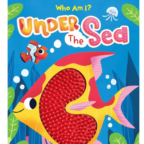 Under the Sea - Silicone Touch and Feel Board Book - Sensory Board Book (Touch & Feel Sensory Board Books for Baby & Toddler Time)