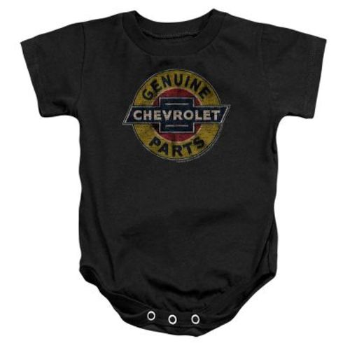 Baby Chevrolet Genuine Chevy Parts Distressed Sign Infant Bodysuit