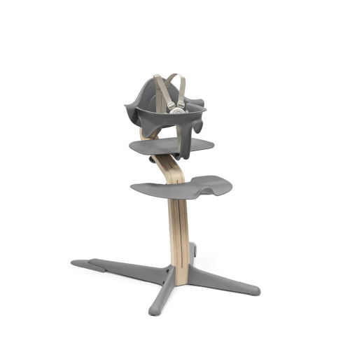 Stokke® Nomi® Grey Natural High Chair