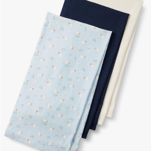 Amazon Essentials x Sofia Grainge Unisex Babies' Swaddle Blanket, Pack of 3