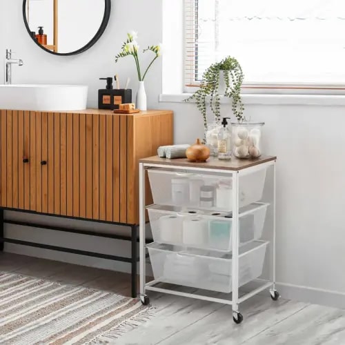 Edifice 3-tier Mesh Basket Cart | Costco