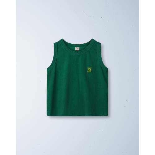 zee zee singlet | kale green
