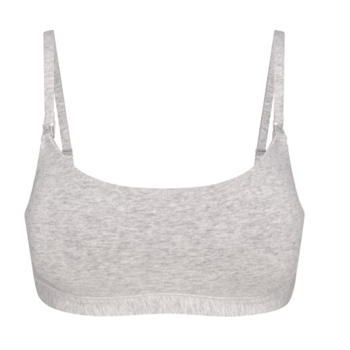 Cotton Jersey Maternity Nursing Scoop Bralette